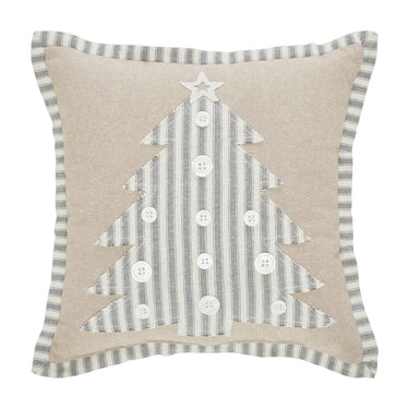 Grace Applique Tree Pillow 12x12 - The Fox Decor